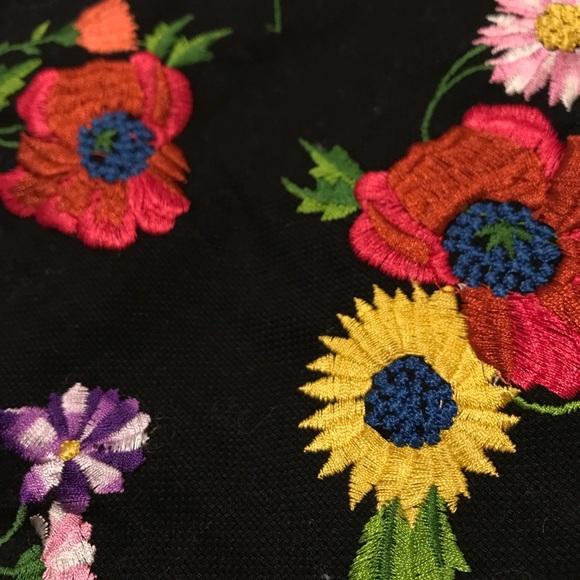 Topshop embroidered canvas skirt - Picture 3 of 5